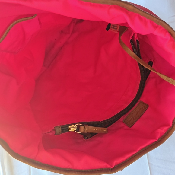 Dooney & Bourke Red and Tan Women's Bag - Picture 5 of 5